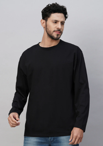 MEN T-SHIRT(BLACK)